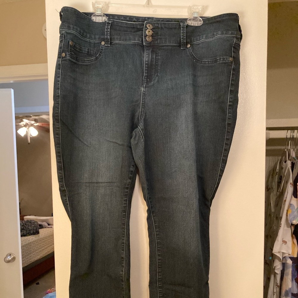 Torrid Dark Wash Jeggings, 20R